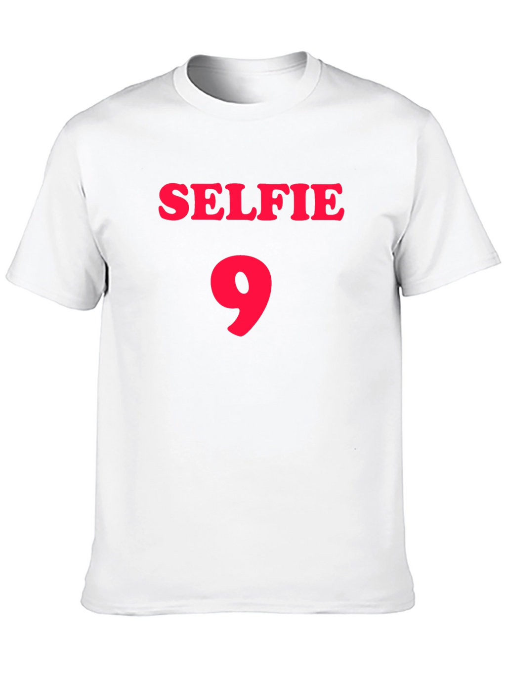Selfie 9 Black Graphic T-Shirt
