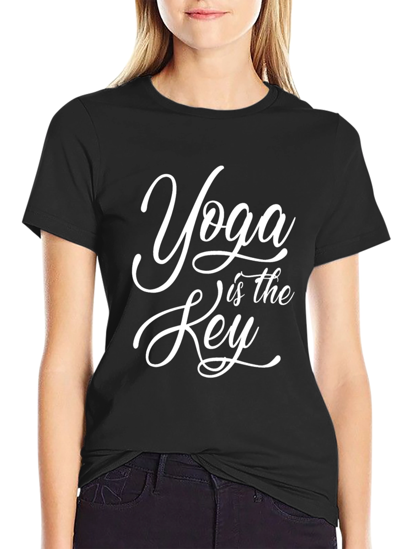 Yoga is the Key Graphic Tee