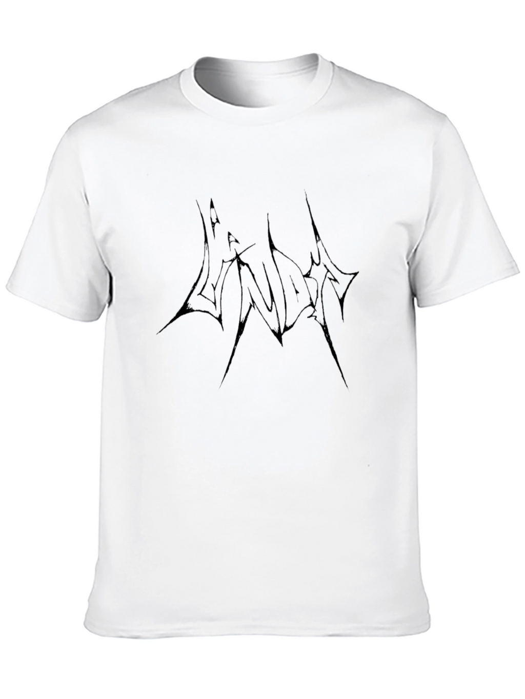 Edgy Black Graphic Tee - Dark Style