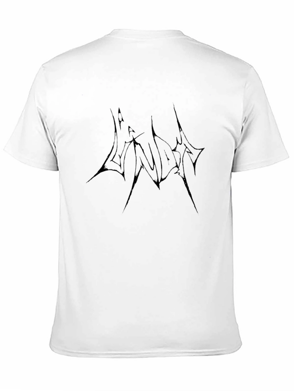 Edgy Black Graphic Tee - Dark Style
