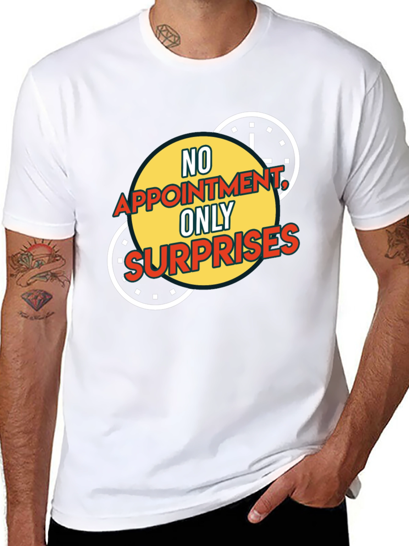 No Appointment Only Surprises Graphic Tee
