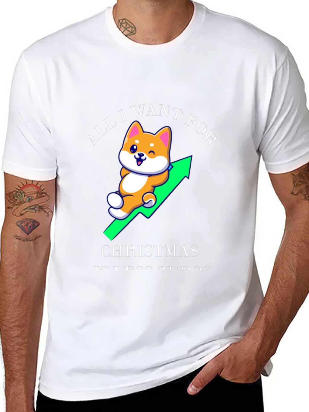Crypto Christmas Doge T-Shirt