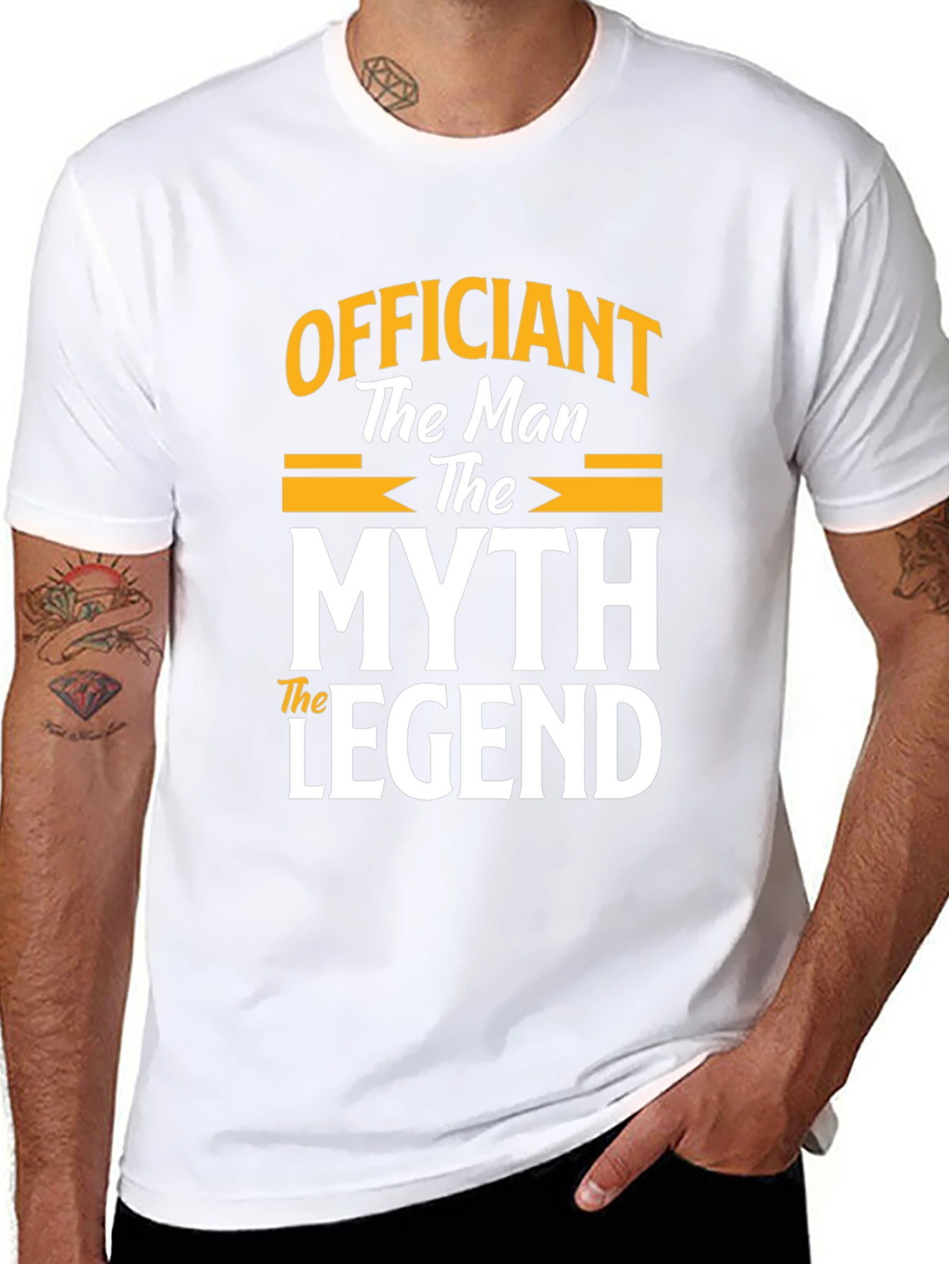 Officiant The Man The Myth The Legend Graphic Tee