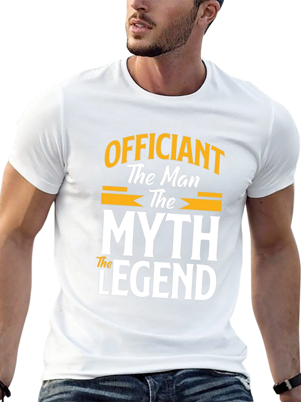 Officiant The Man The Myth The Legend Graphic Tee