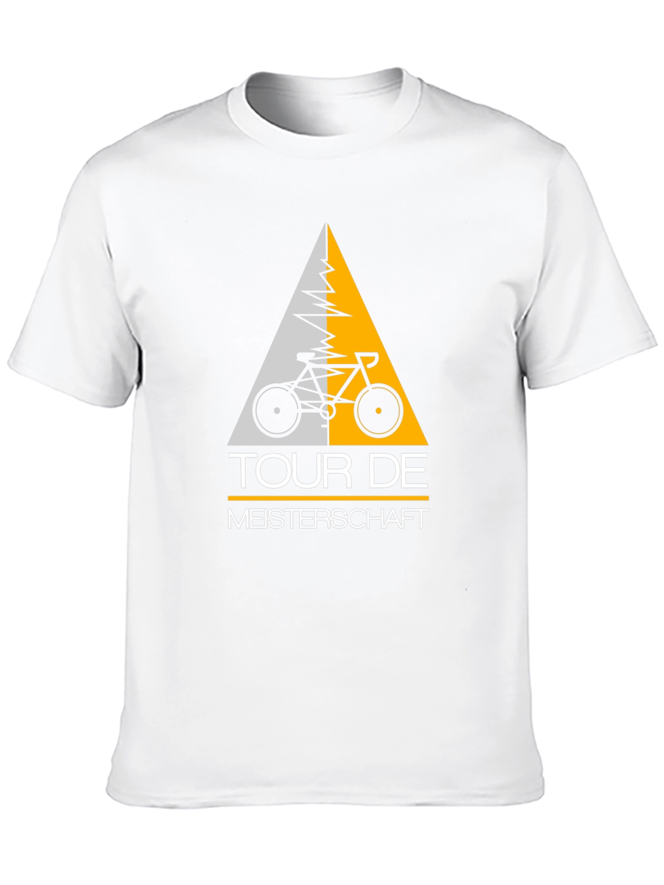Tour De Meisterschaft Bicycle Graphic Tee - Black