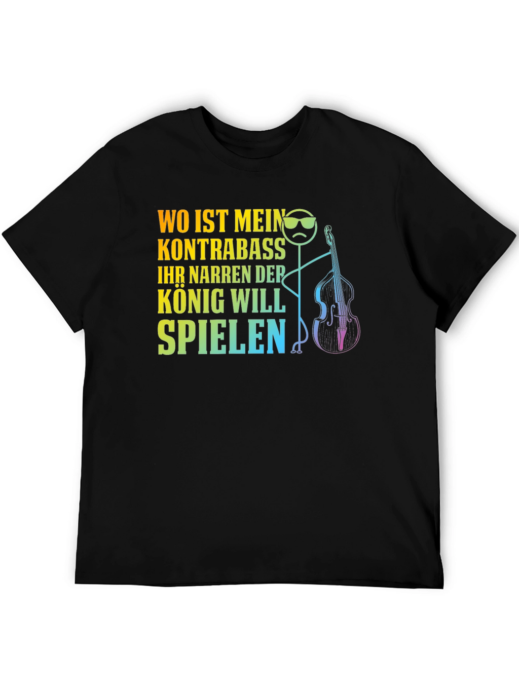 Musician Stick Figure T-Shirt
