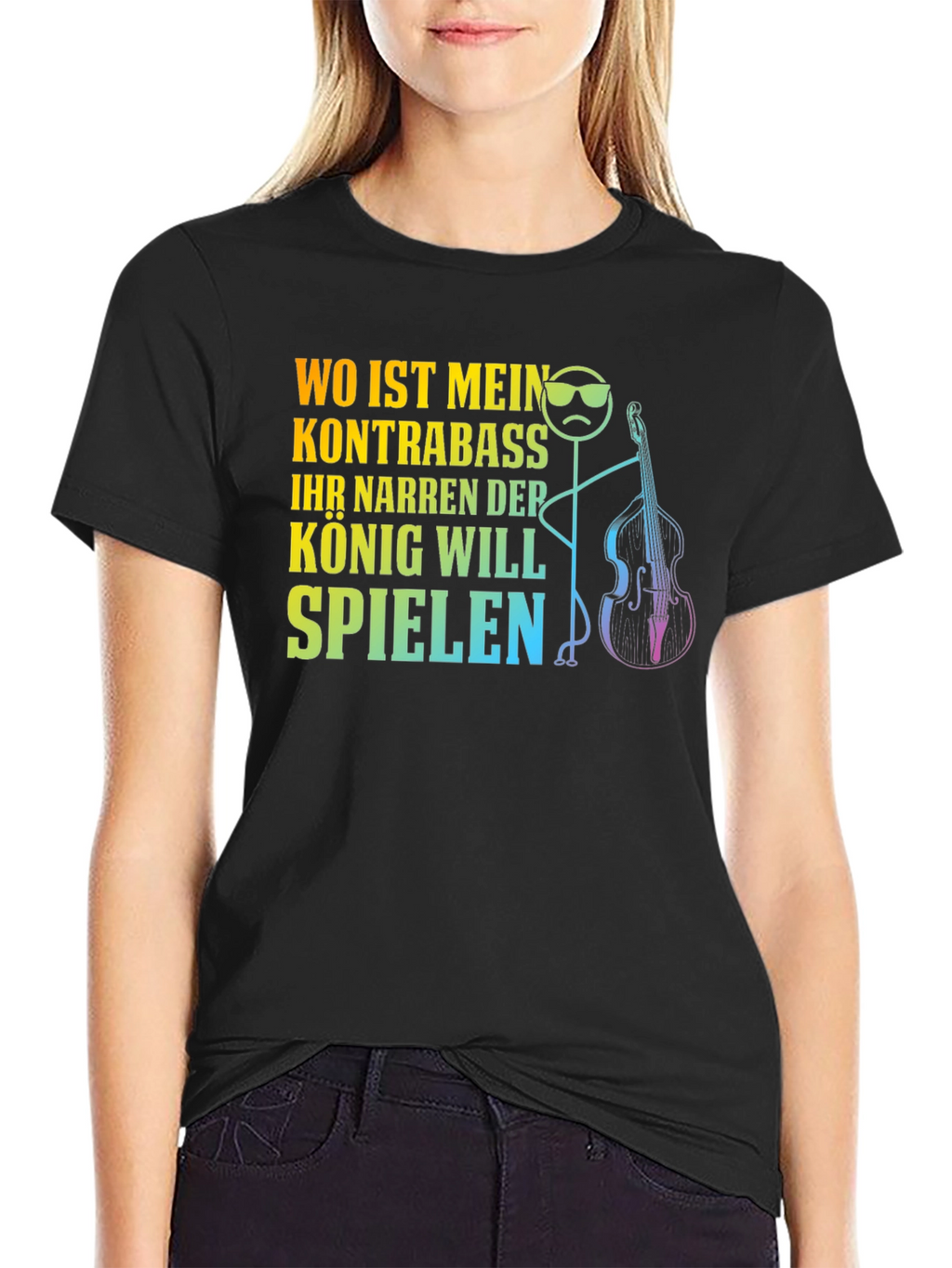 Musician Stick Figure T-Shirt