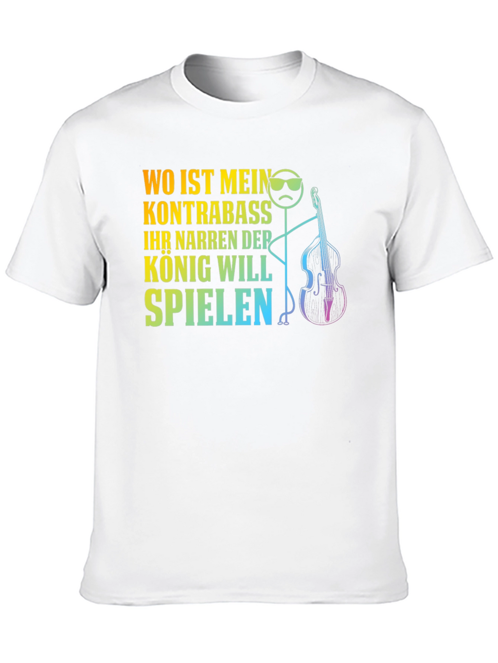 Musician Stick Figure T-Shirt