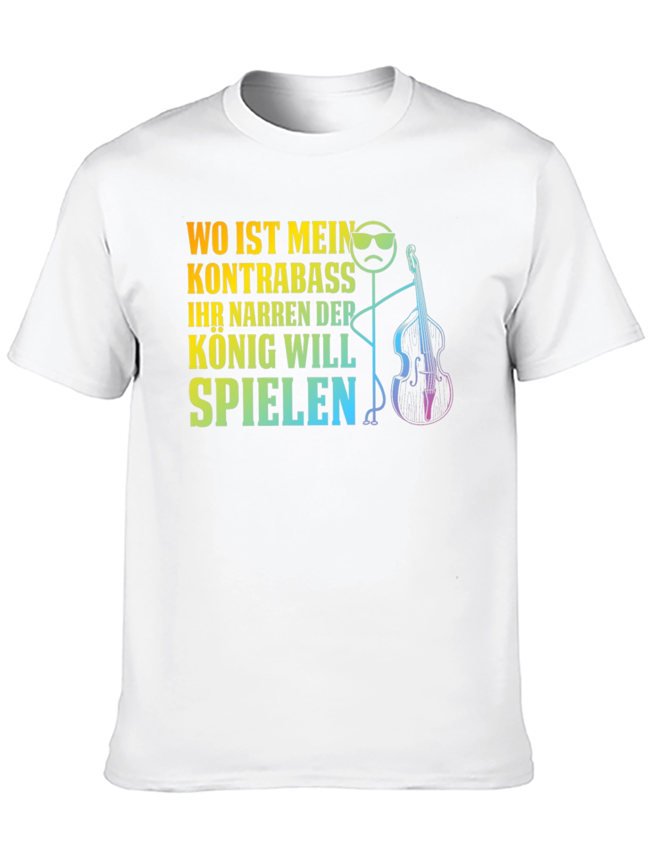 Musician Stick Figure T-Shirt
