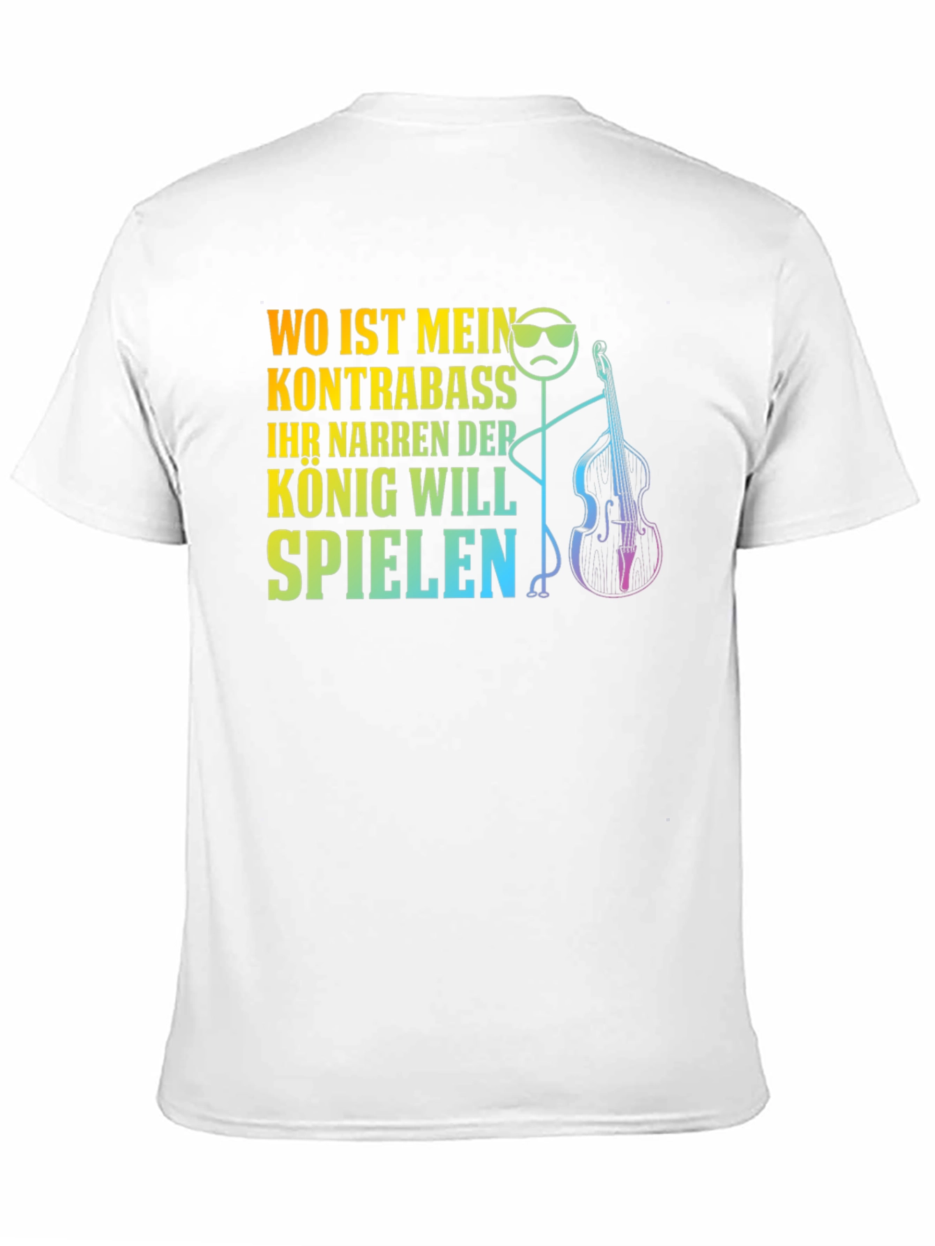 Musician Stick Figure T-Shirt