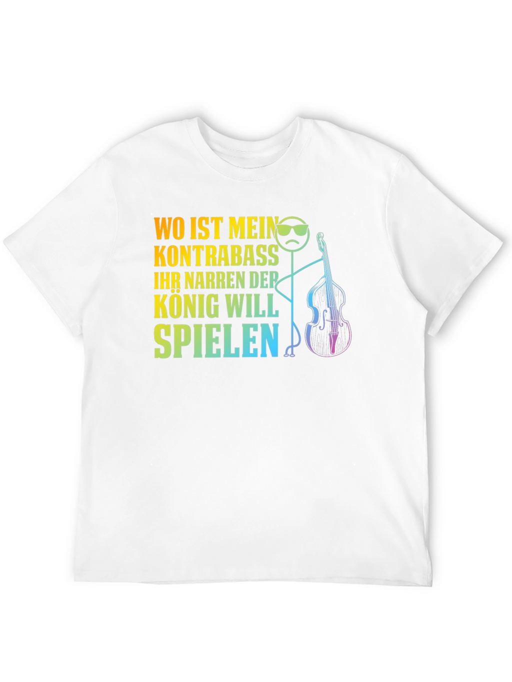 Musician Stick Figure T-Shirt