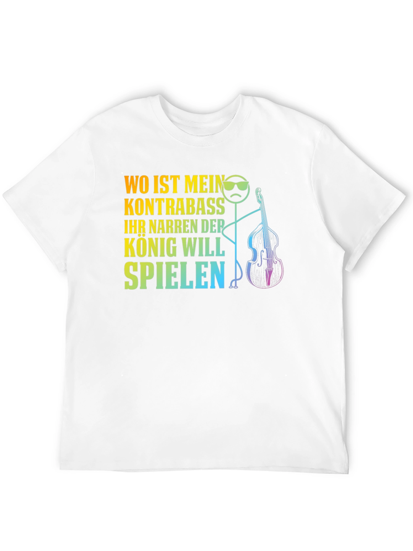 Musician Stick Figure T-Shirt