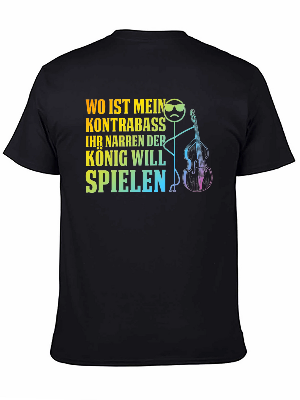 Musician Stick Figure T-Shirt