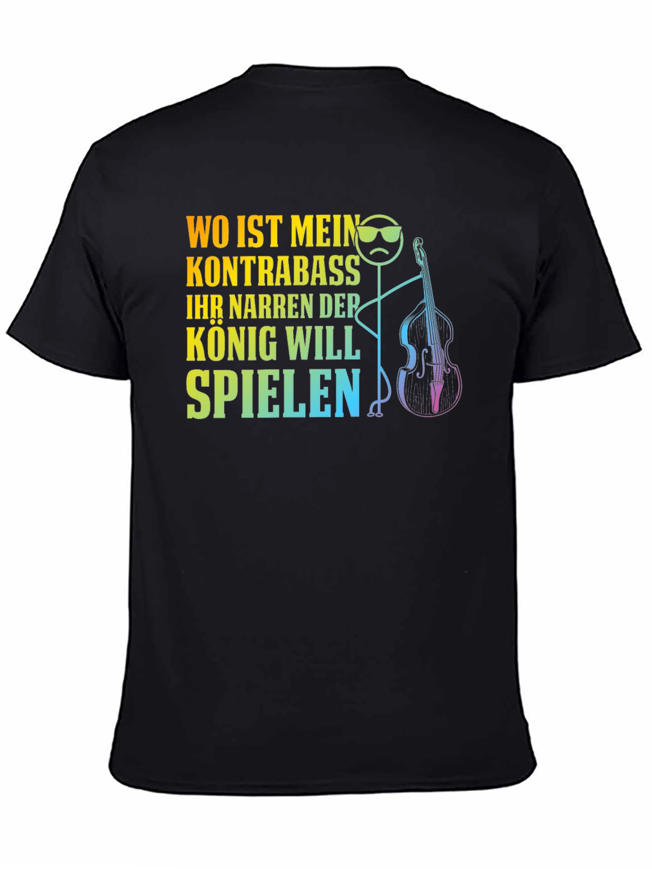 Musician Stick Figure T-Shirt