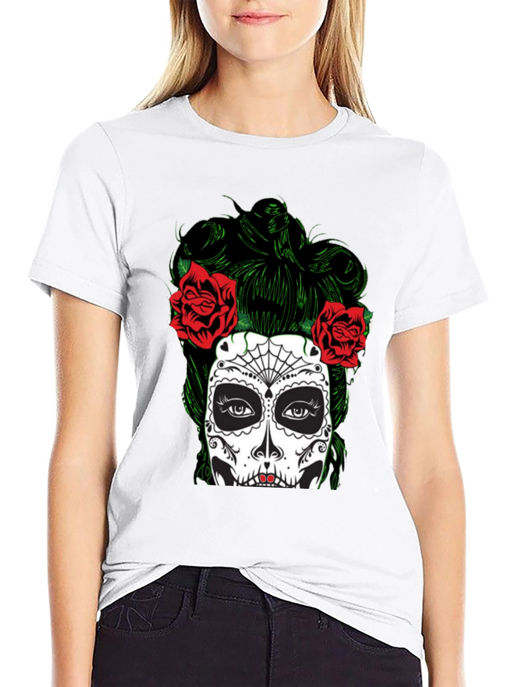 Sugar Skull T-Shirt - Day of the Dead Tee
