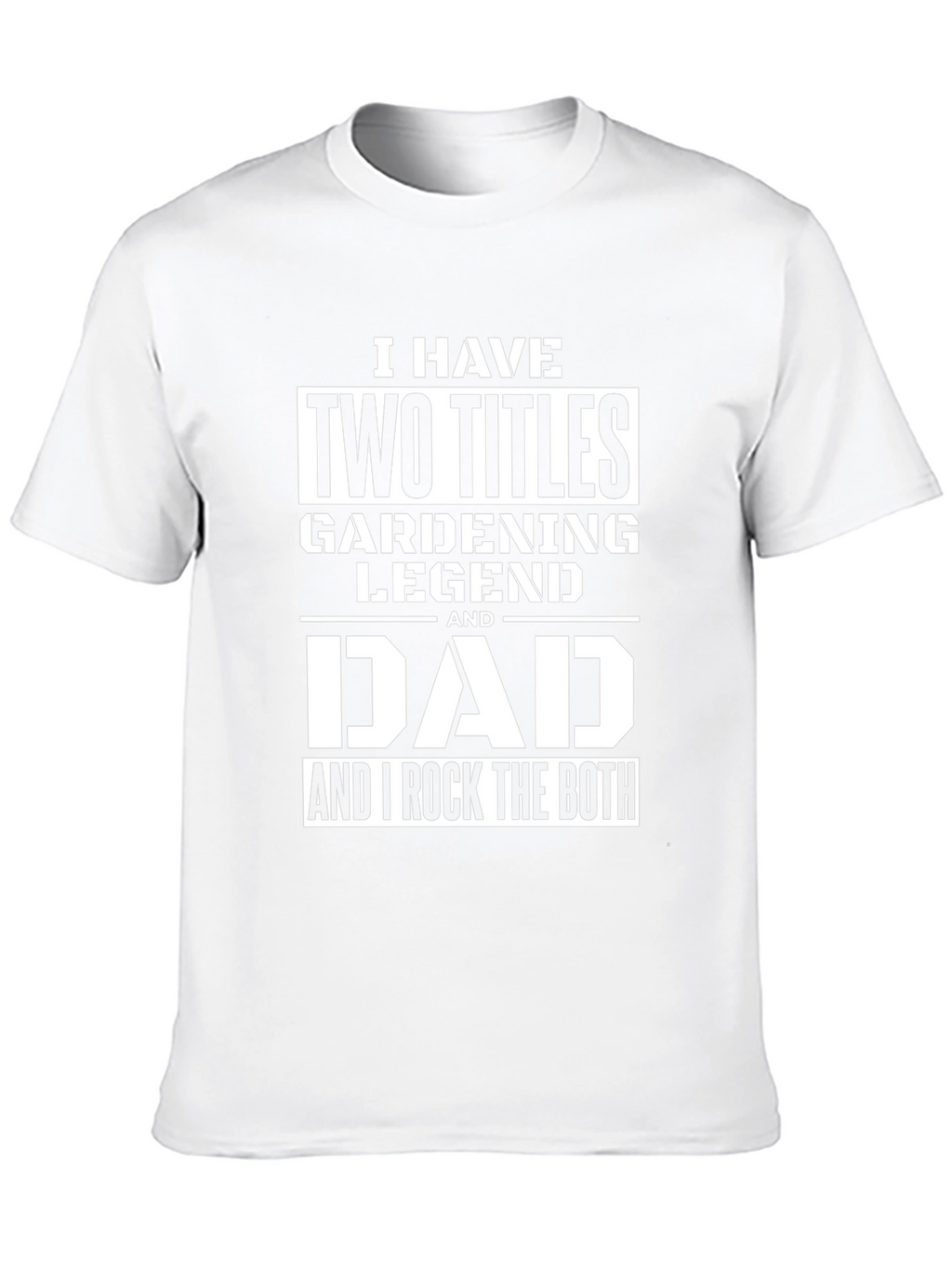 Gardening Legend Dad T-Shirt - Mens Novelty Tee