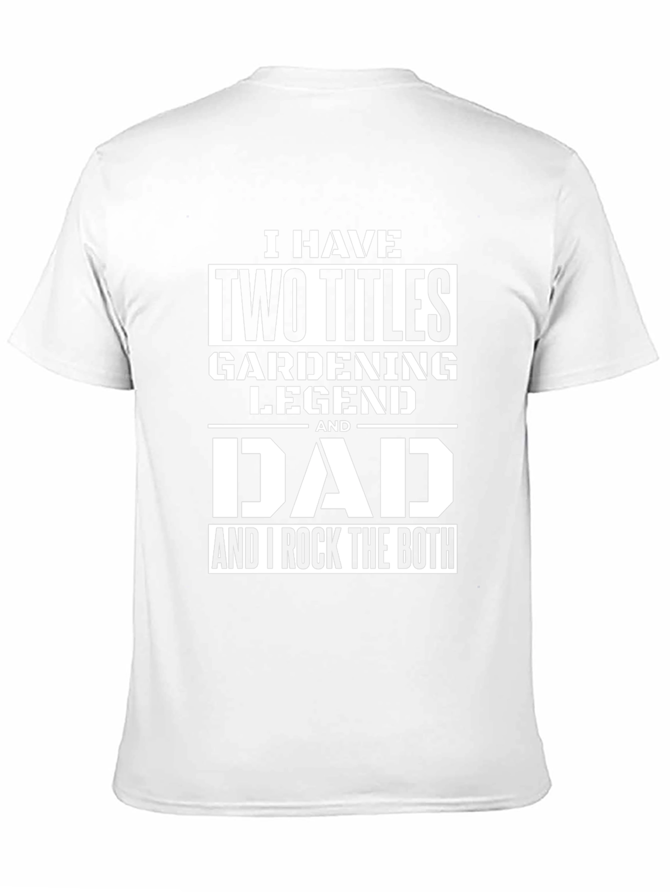 Gardening Legend Dad T-Shirt - Mens Novelty Tee