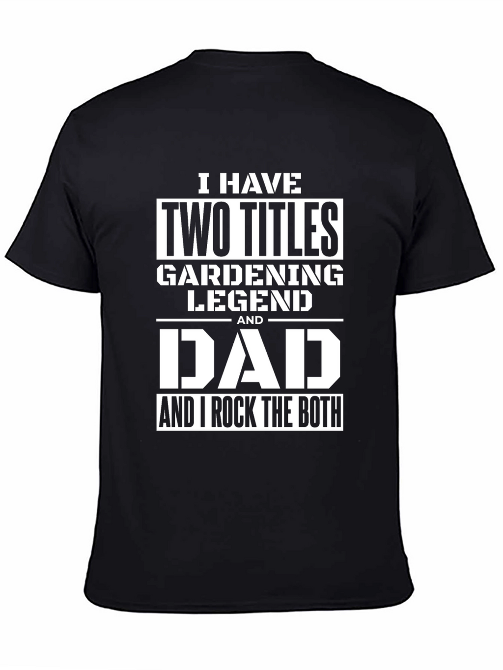 Gardening Legend Dad T-Shirt - Mens Novelty Tee