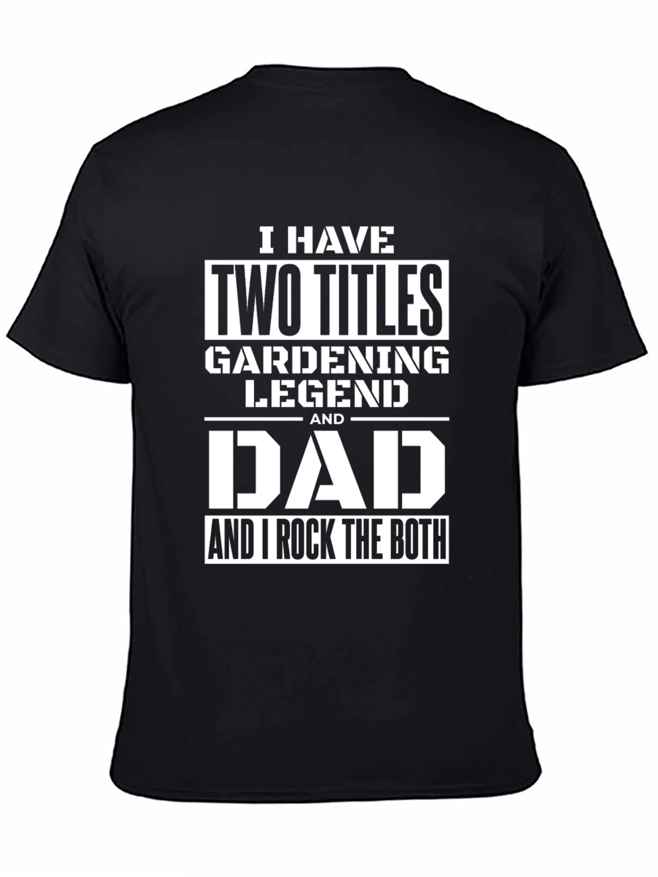 Gardening Legend Dad T-Shirt - Mens Novelty Tee