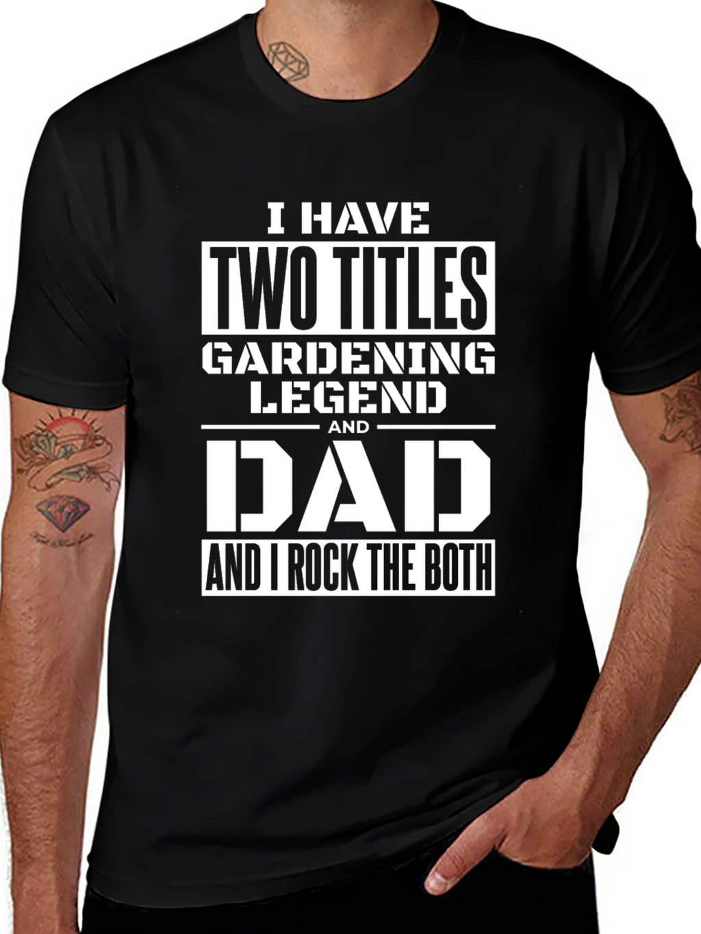 Gardening Legend Dad T-Shirt - Mens Novelty Tee