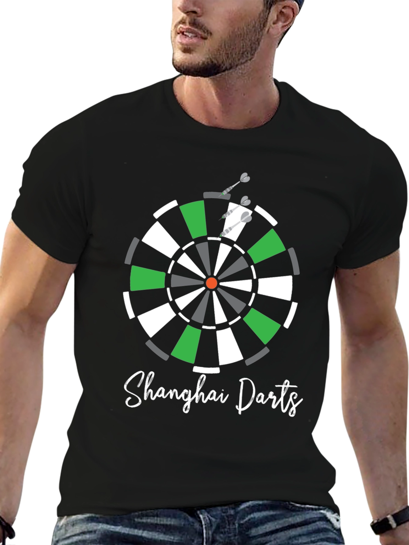 Shanghai Darts Graphic T-Shirt