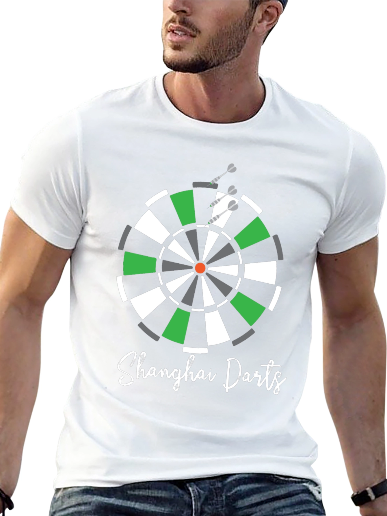 Shanghai Darts Graphic T-Shirt