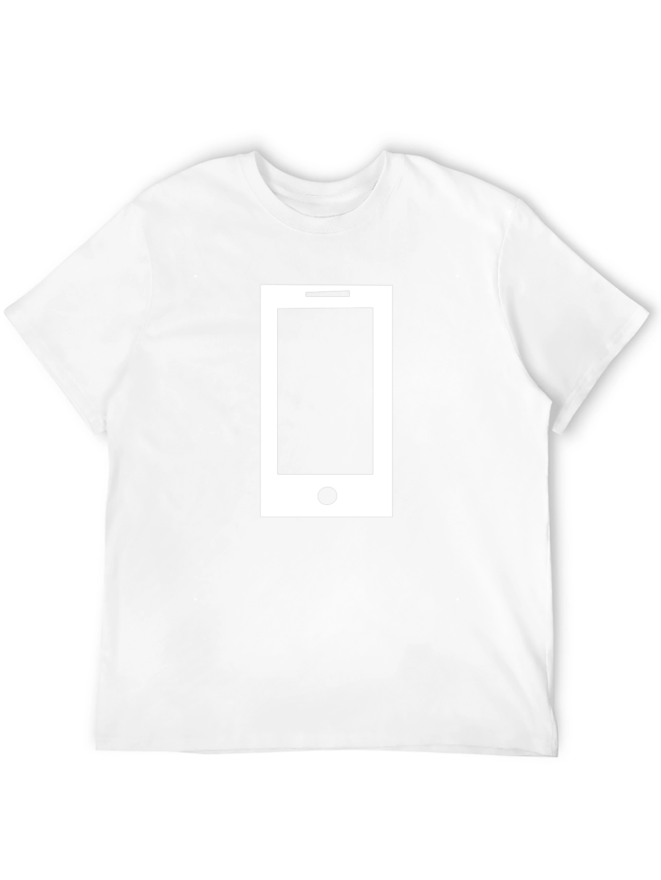 Smartphone Graphic Tee - Tech Style T-Shirt