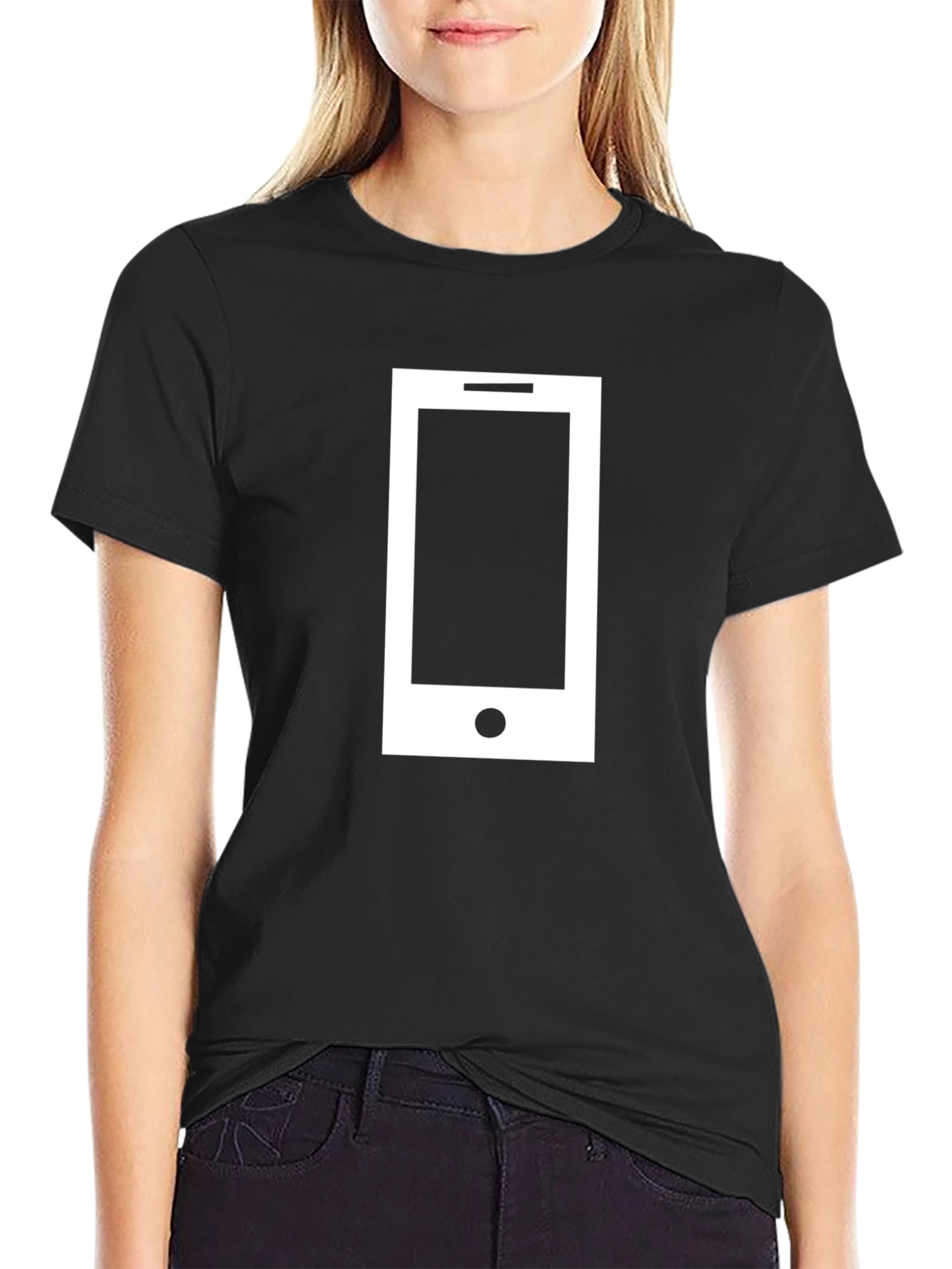 Smartphone Graphic Tee - Tech Style T-Shirt