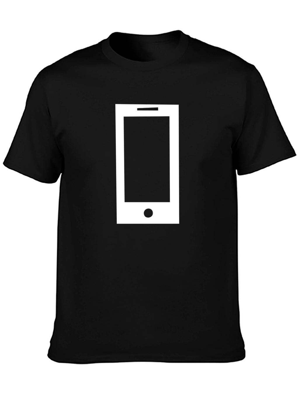Smartphone Graphic Tee - Tech Style T-Shirt