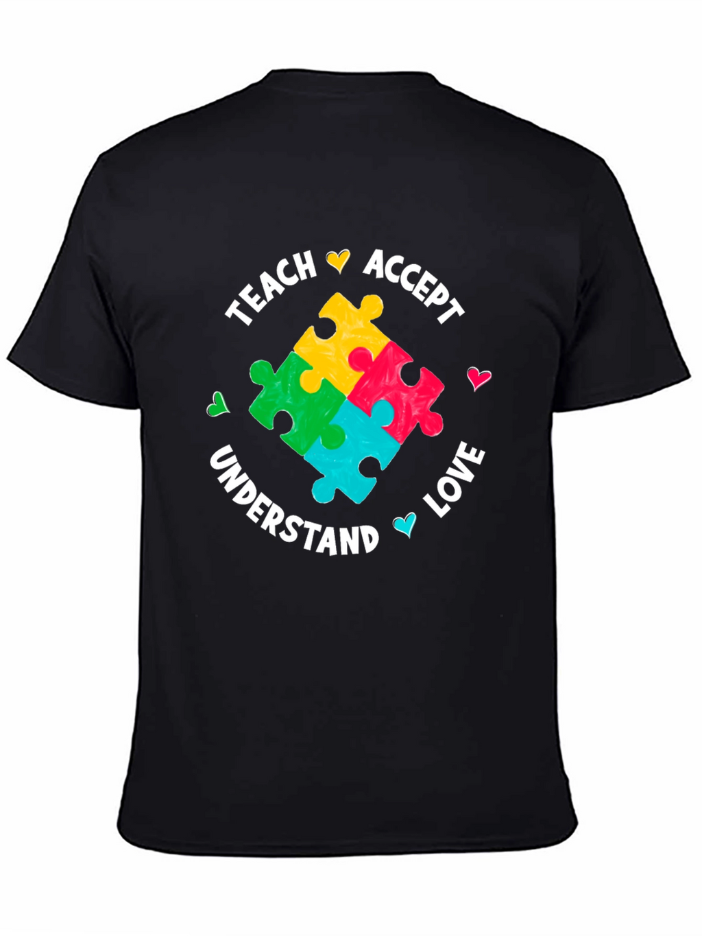 Autism Awareness Tee: Teach Accept Love
