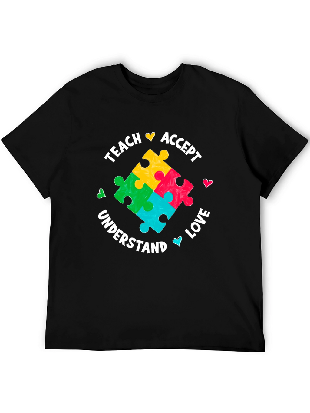 Autism Awareness Tee: Teach Accept Love