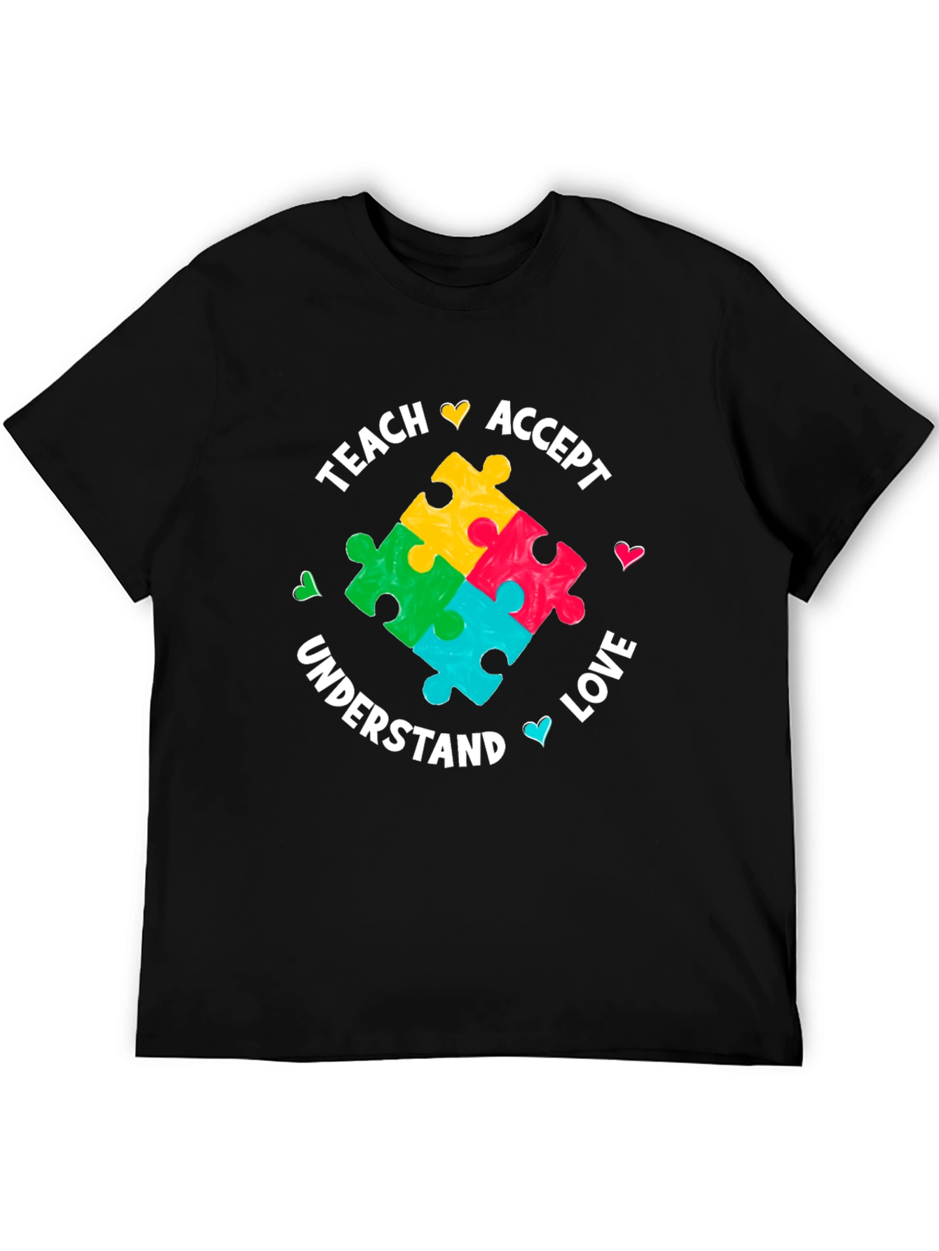 Autism Awareness Tee: Teach Accept Love