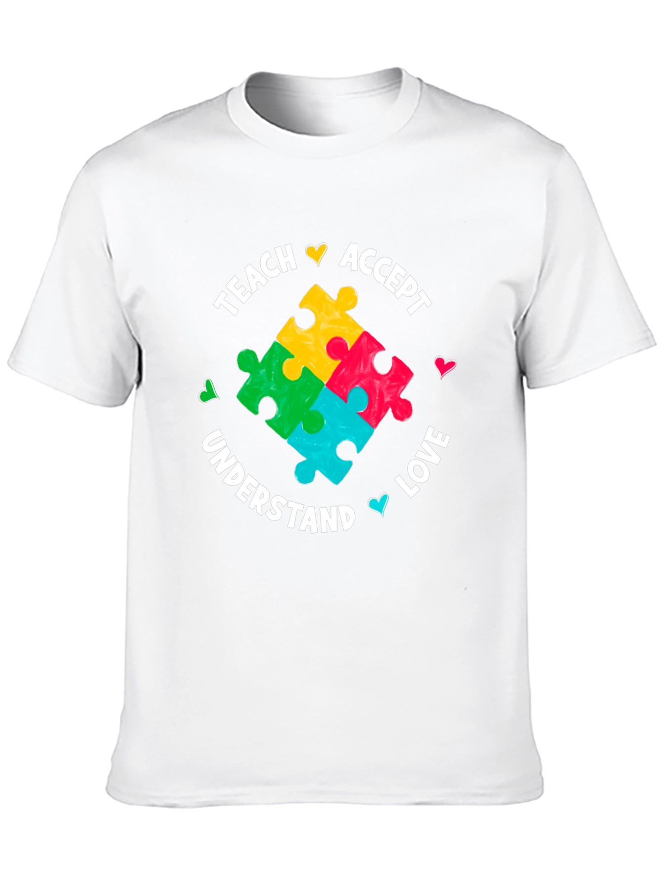 Autism Awareness Tee: Teach Accept Love