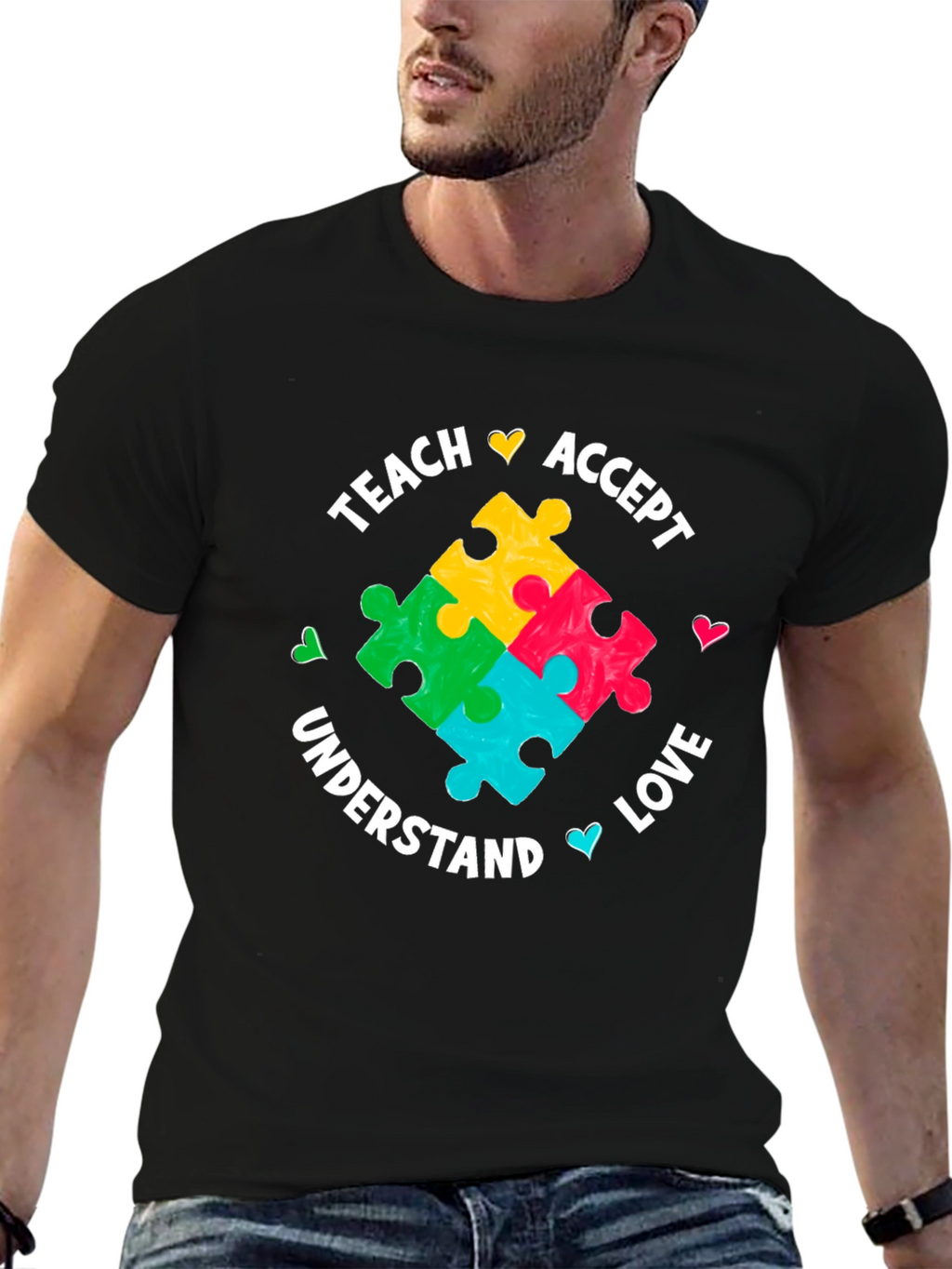 Autism Awareness Tee: Teach Accept Love