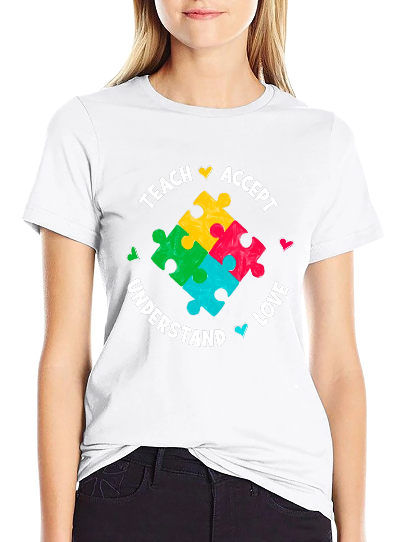 Autism Awareness Tee: Teach Accept Love