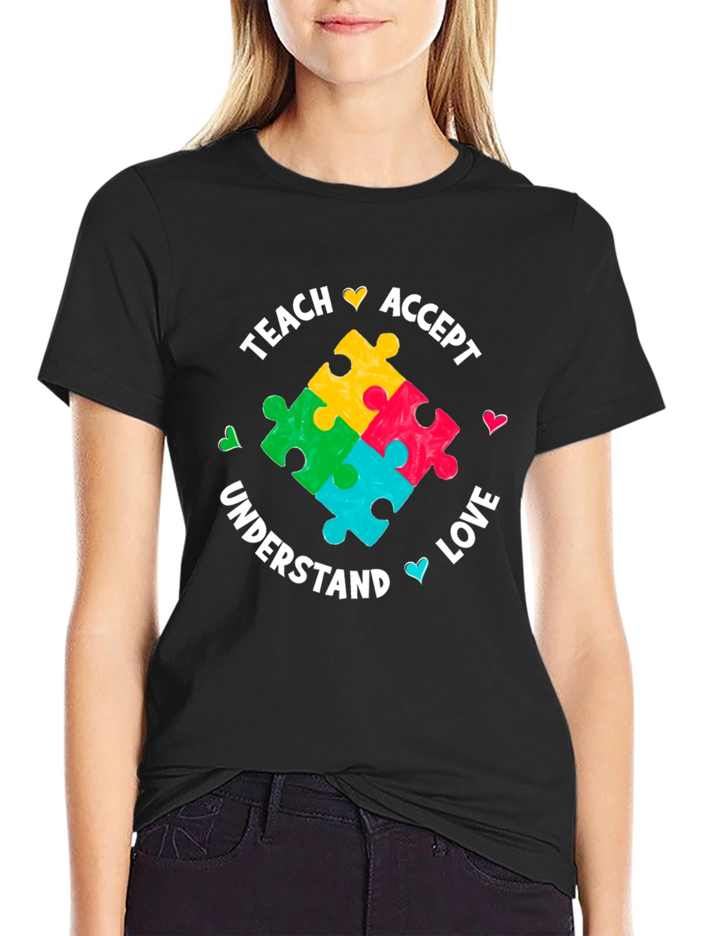 Autism Awareness Tee: Teach Accept Love
