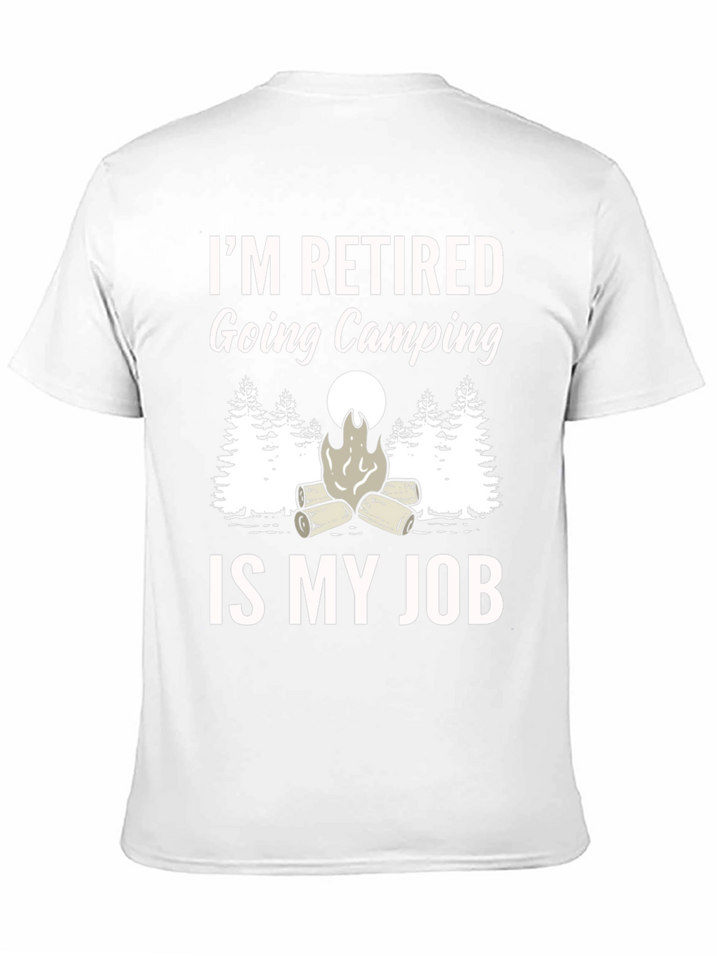 Retired Camping Graphic Tee