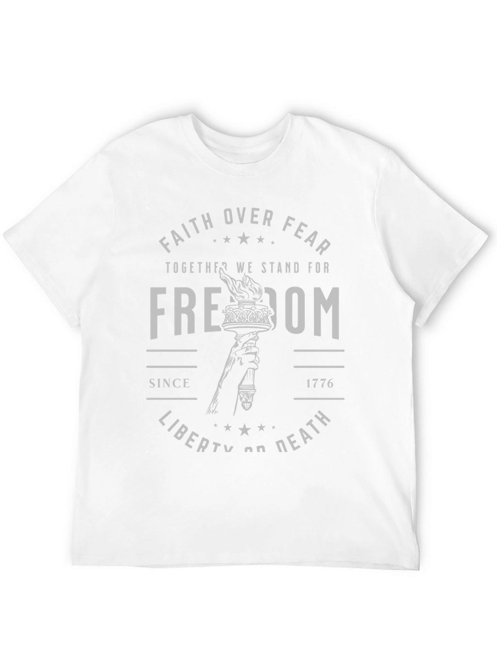 Faith Over Fear Freedom Graphic Tee