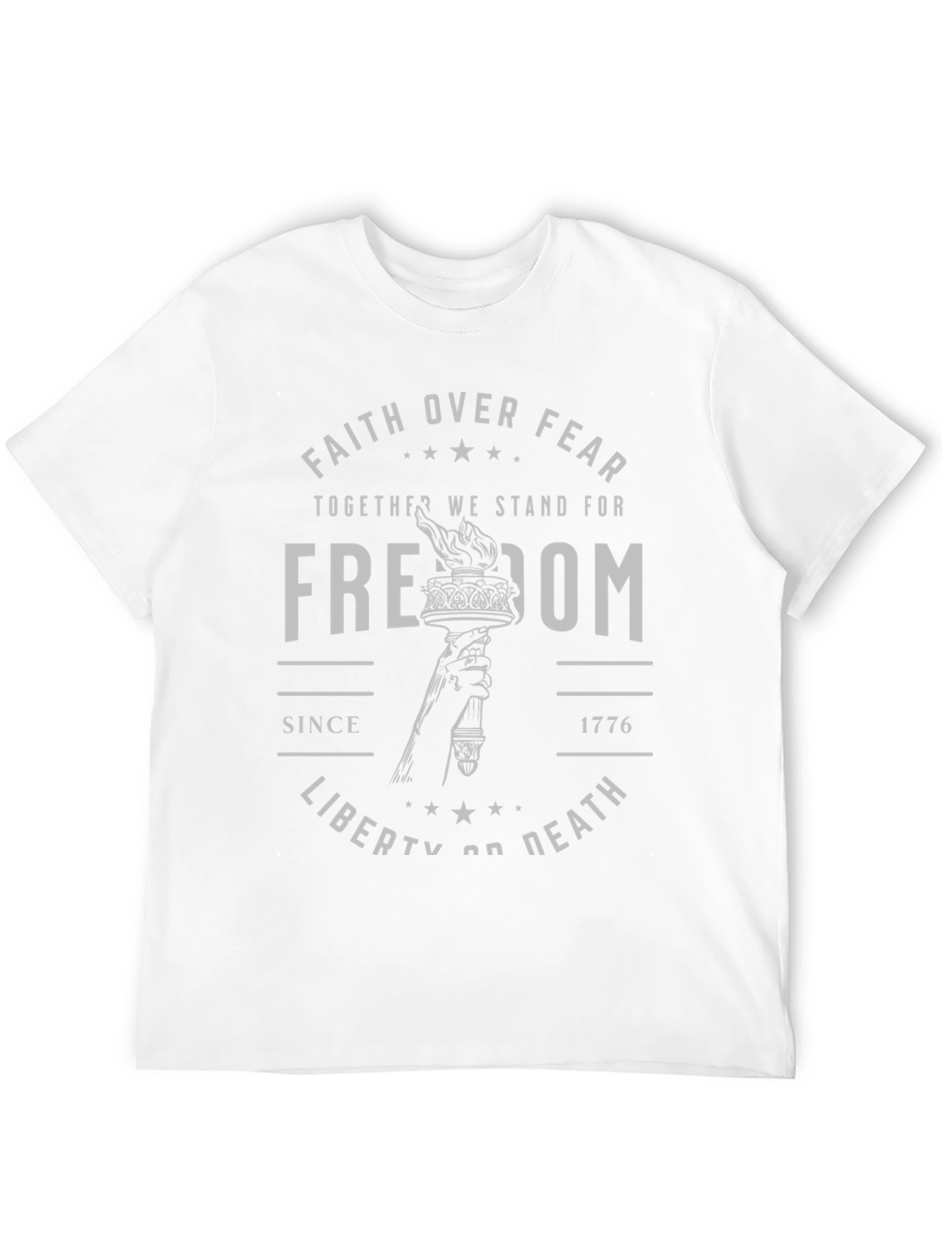 Faith Over Fear Freedom Graphic Tee