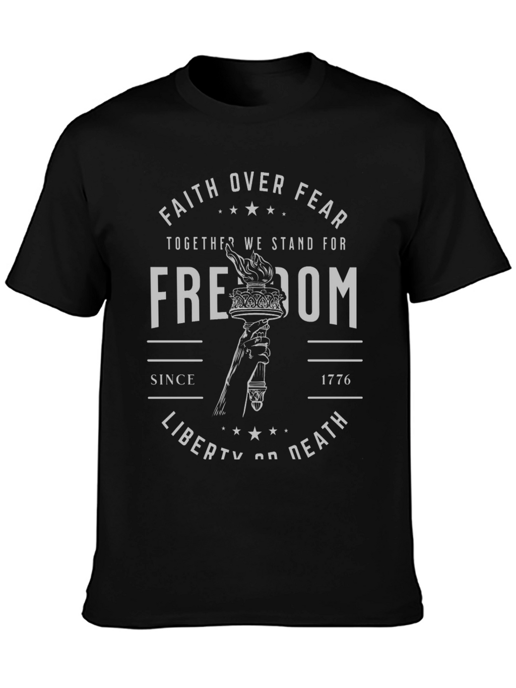 Faith Over Fear Freedom Graphic Tee