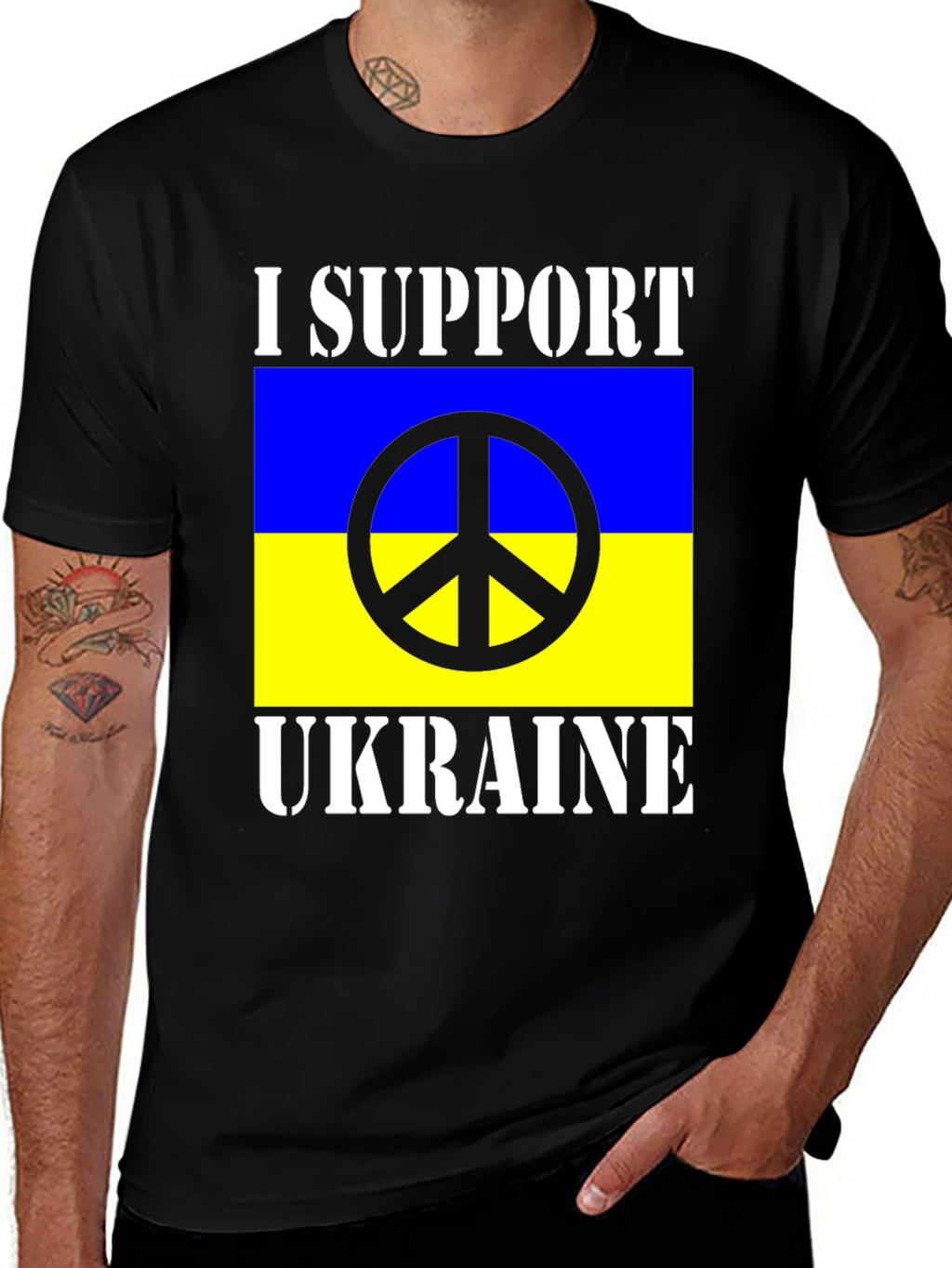 I Support Ukraine Peace T-Shirt