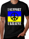 I Support Ukraine Peace T-Shirt
