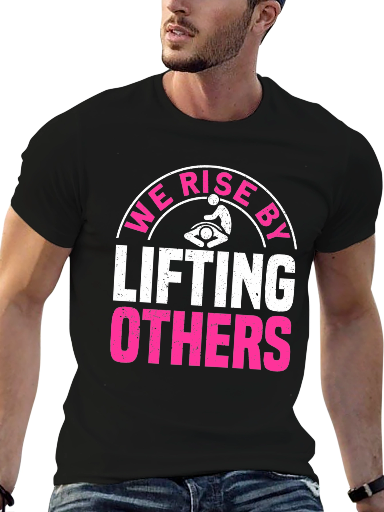We Rise By Lifting Others Graphic Tee