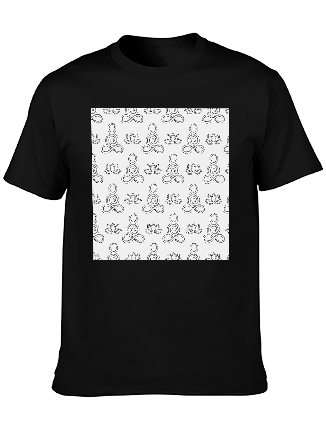 Yoga Pattern T-Shirt