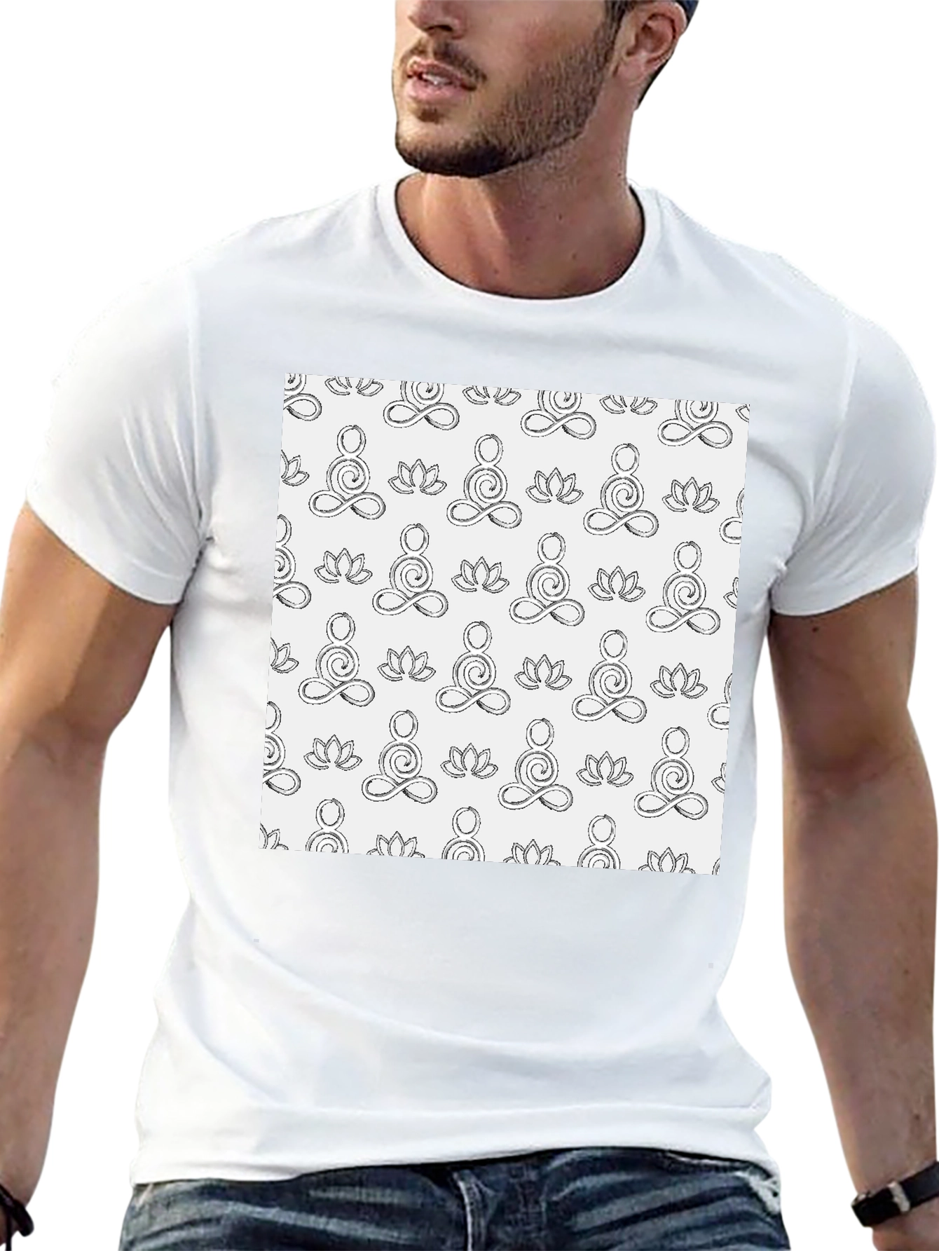 Yoga Pattern T-Shirt