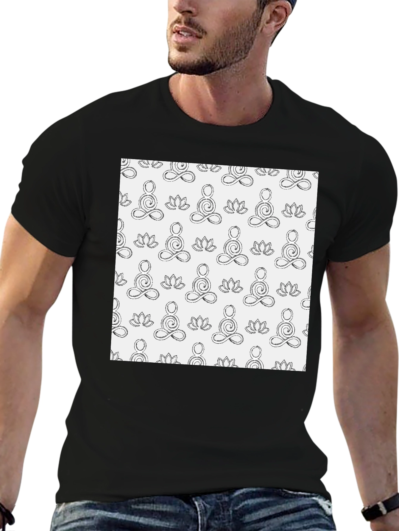 Yoga Pattern T-Shirt