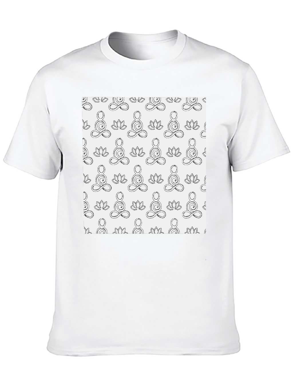 Yoga Pattern T-Shirt