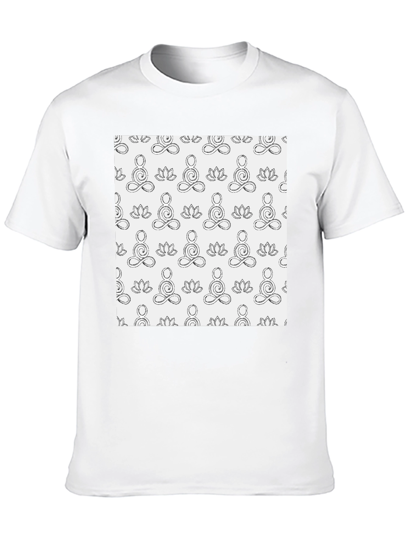 Yoga Pattern T-Shirt
