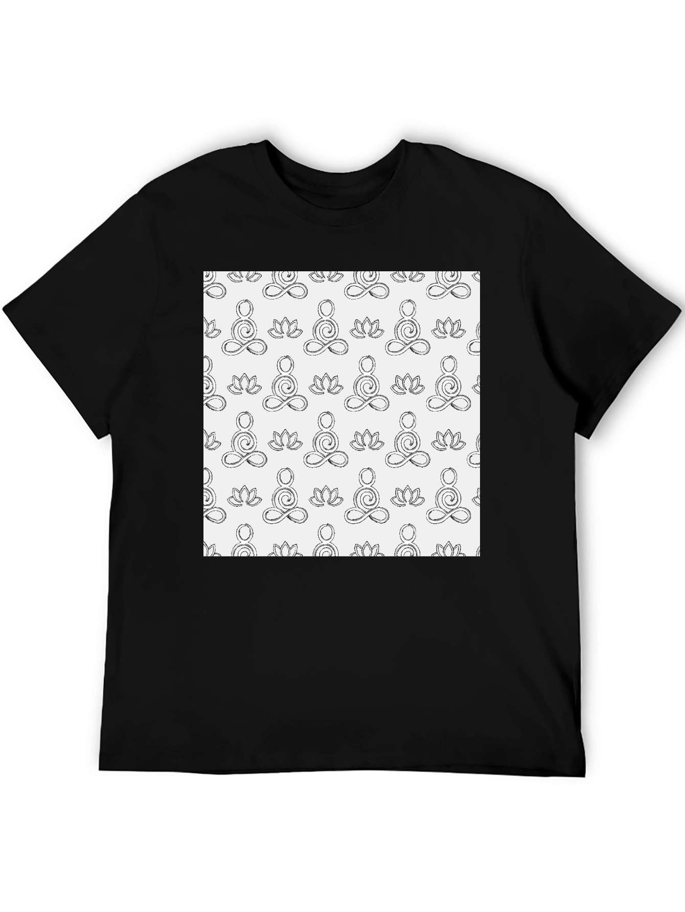 Yoga Pattern T-Shirt