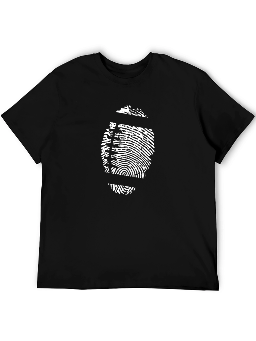 Fingerprint Football Graphic Tee